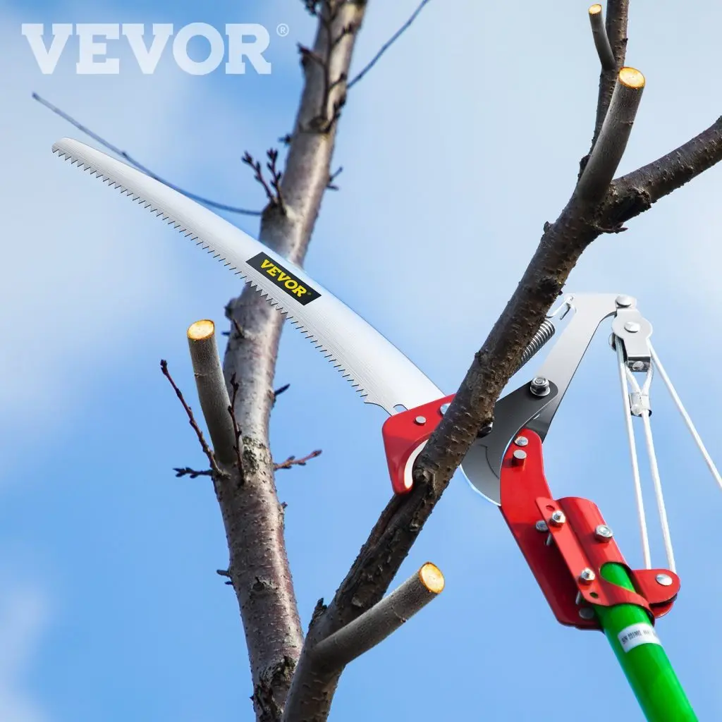 Pruning and trimming with VEVOR pruner