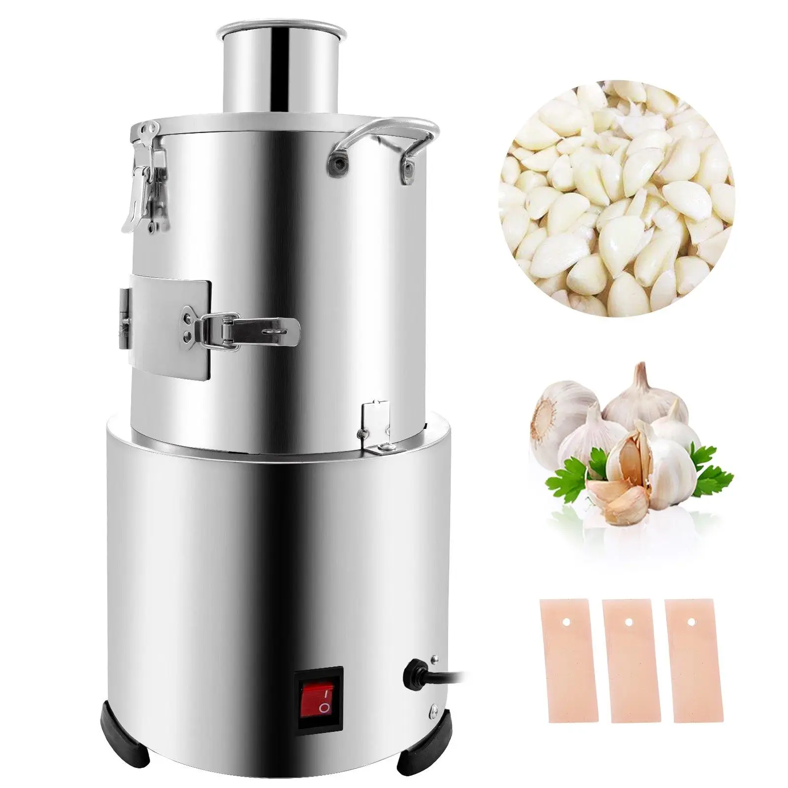 Remove Garlic Clove Skin by Automatic Garlic Peeling Machine