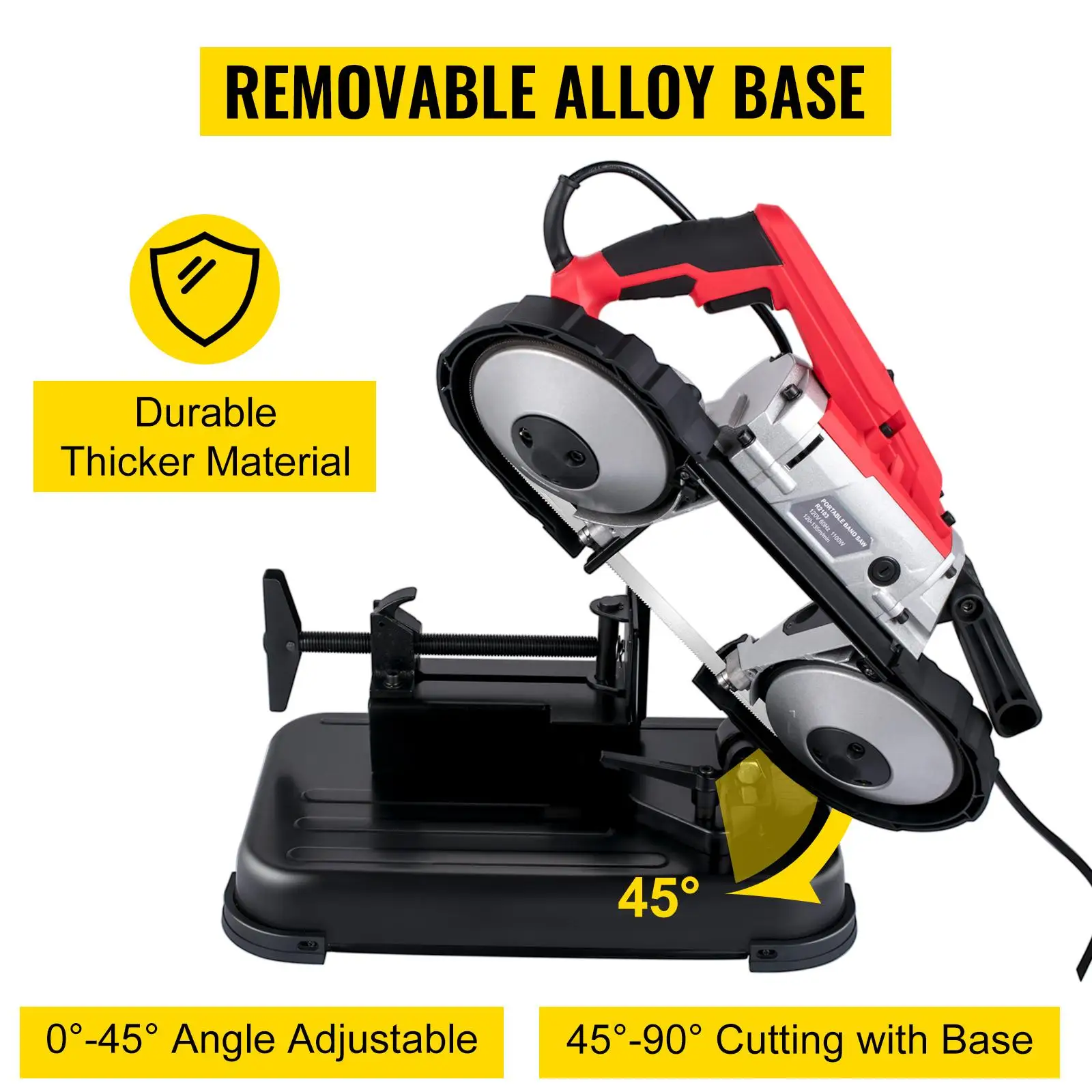 5 Inch portable band saw for wood & Metal
