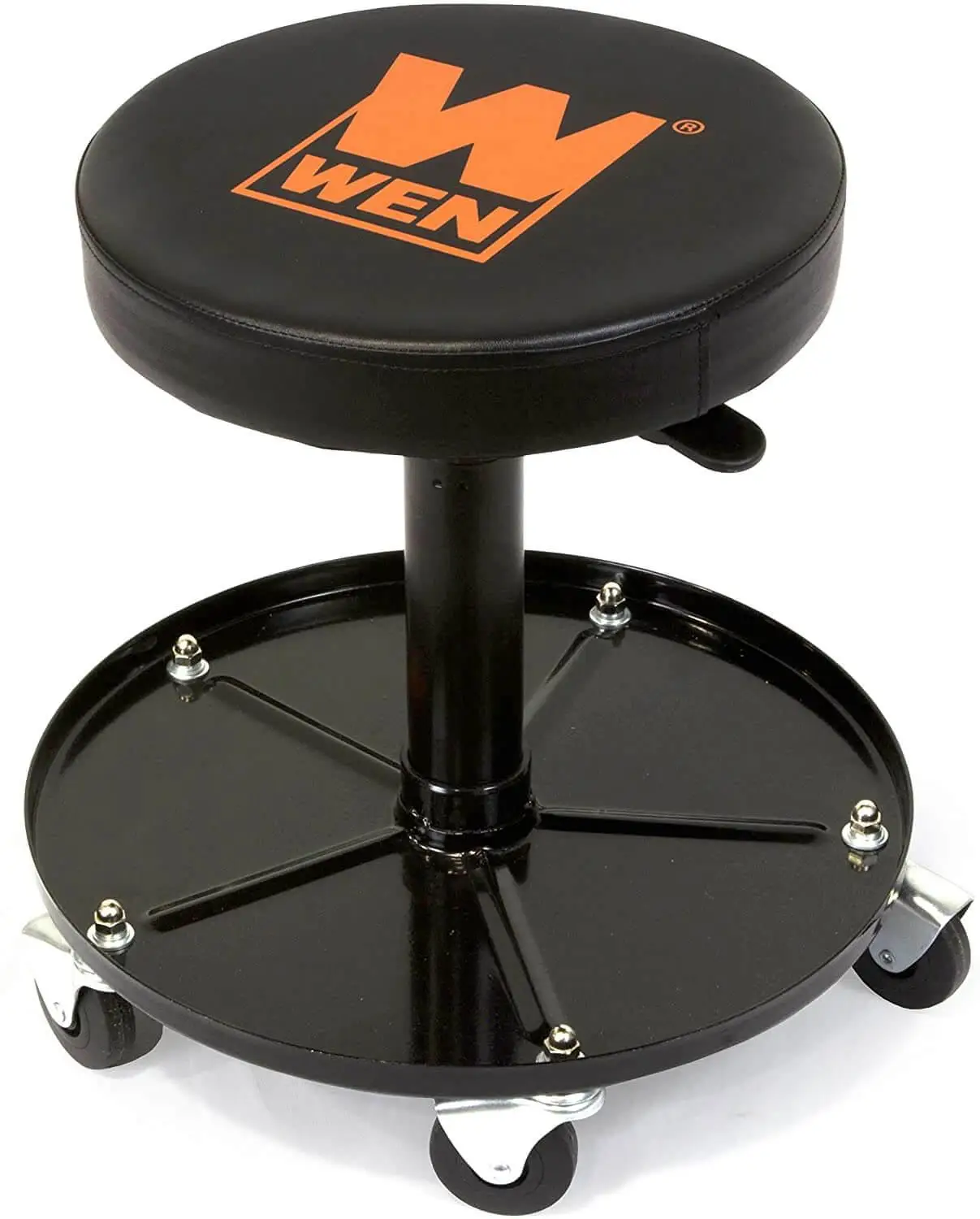 Mechanical Stool with Backrest