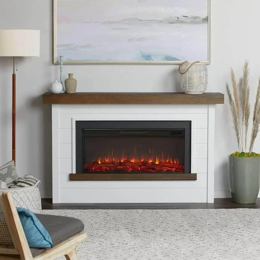 14 increíbles chimeneas eléctricas para calentar y decorar tu casa este  invierno