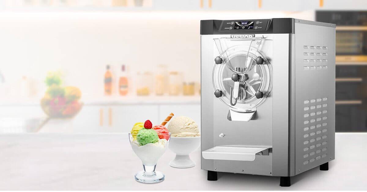 VEVOR Ice Cream Maker 5 Gal. per Hour 1200-Watt Counter-top