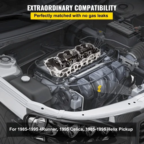 VEVOR complete cylinder head is compatible with numerous engines