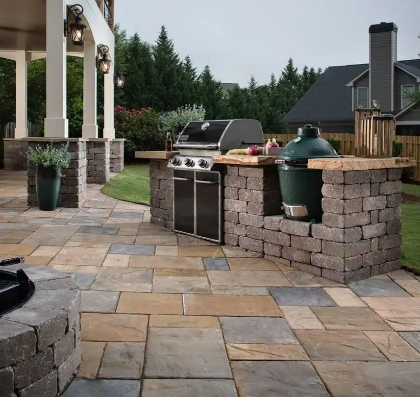 Outdoor bbq island outlet ideas