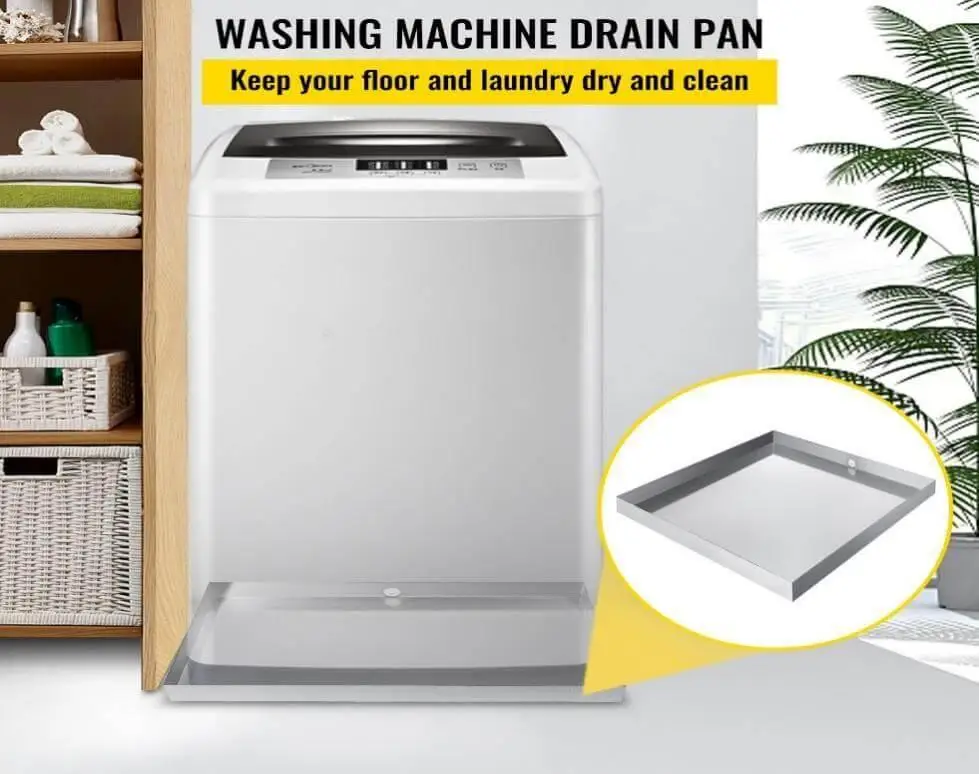 Washing machine drain pan