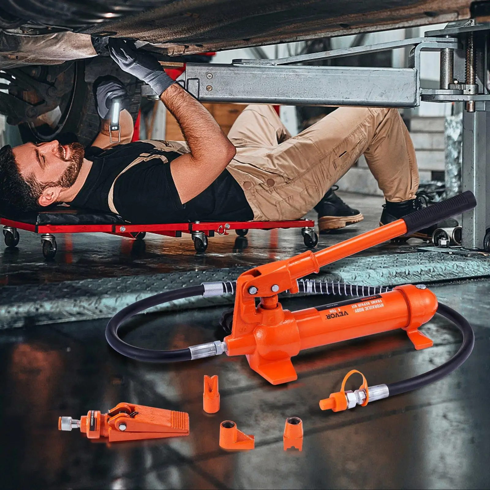 hydraulic auto body frame repair kit