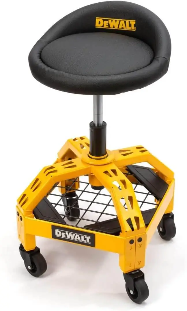 6 Best mechanics stools with backrest for Your Garage or Workshop of 2024 -  VEVOR Blog