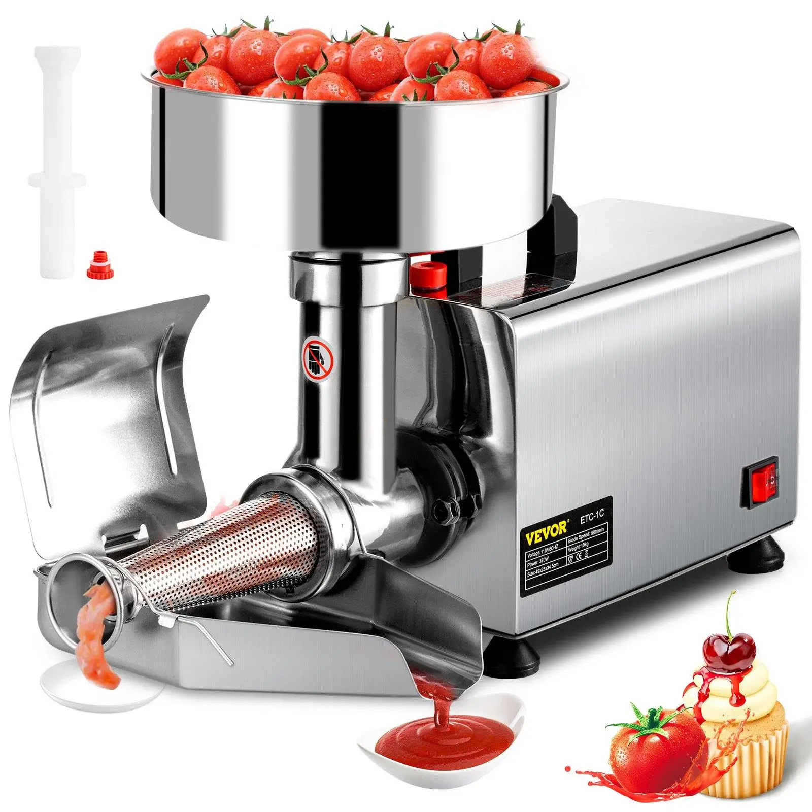 Best Commercial Electric Tomato Press & Strainer Sauce Machine VEVOR Blog