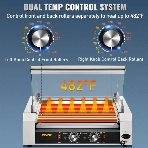 vevor-commercial-hot-dog-maker-features