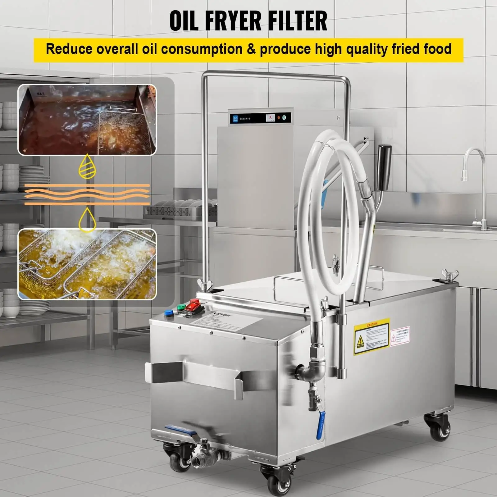 VEVOR high quality oil filter machine