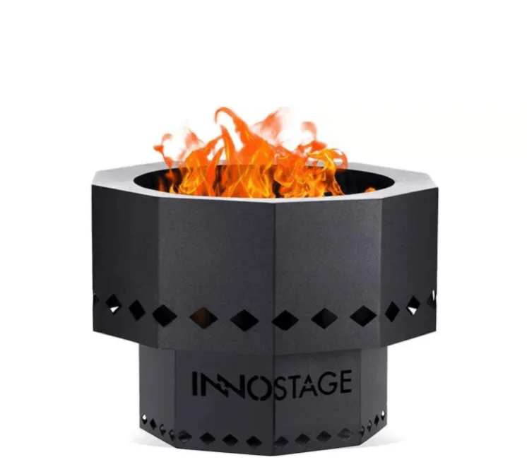 inno-stage-low-smoke-camping-stainless-steel-fire-pit