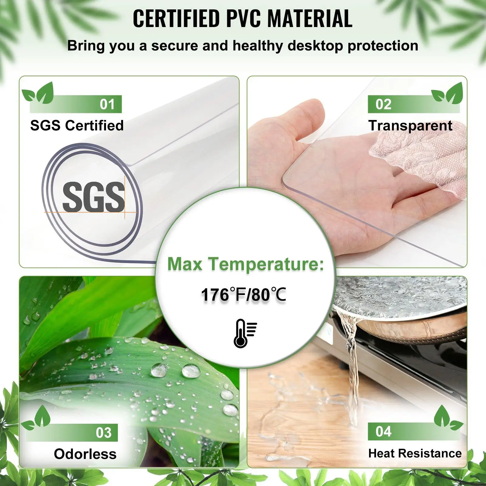 Certified PVC material