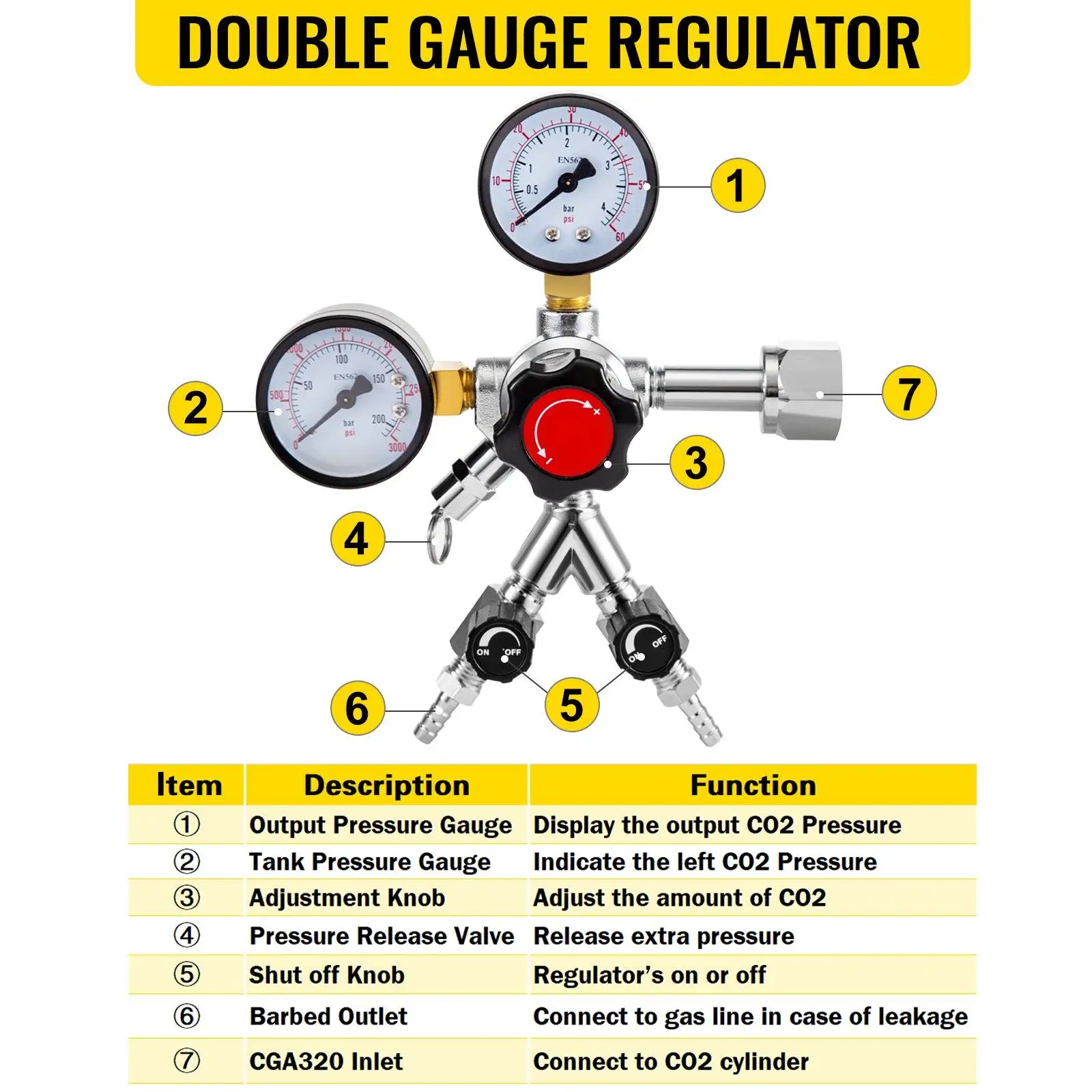 double gauge regulator