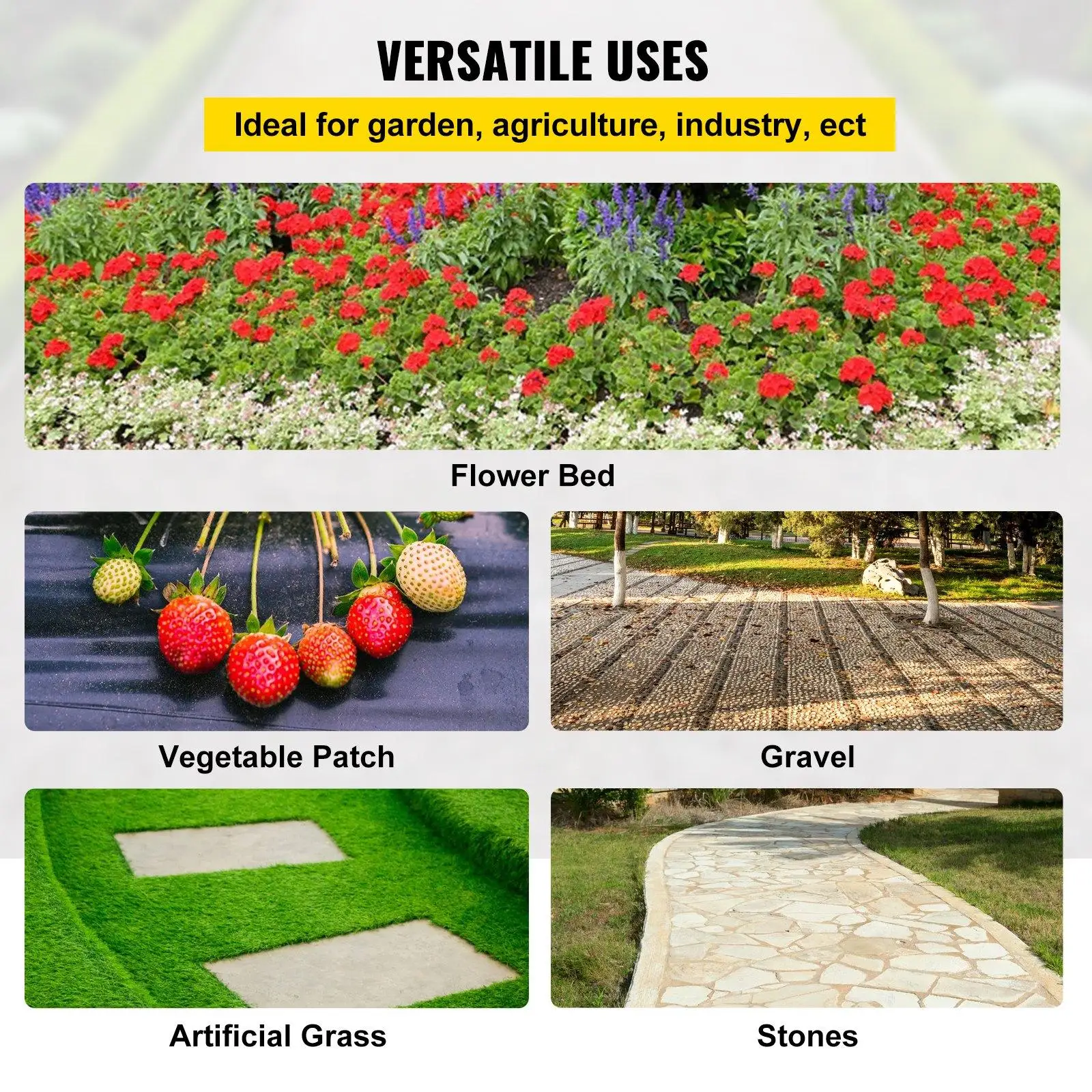 Commercial Landscape Fabric Buying Guide: 5 Tips to Consider - VEVOR Blog, image size:1600x1600