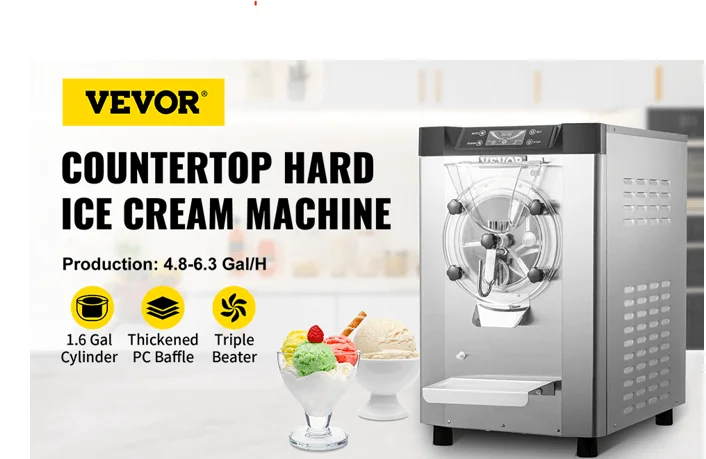 Countertop Hard Ice Cream Machine Buying Guide