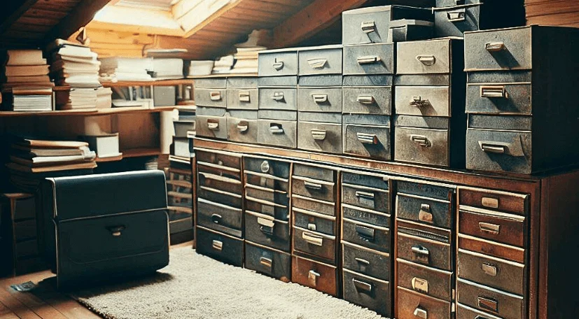 инвестируйте в старомодные шкафы для хранения документов