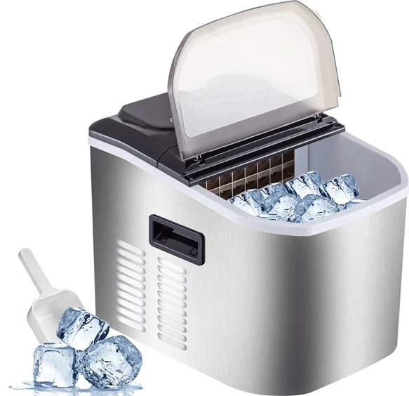 Máquinas para hacer cubitos de hielo en casa: ventajas e