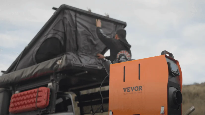 how diesel heaters work in tents