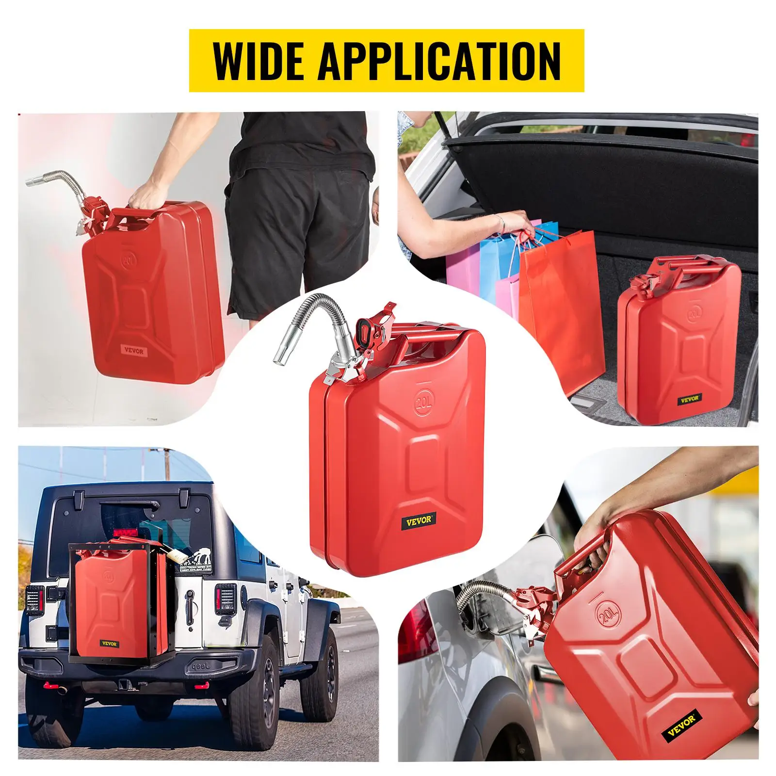 Wide Application of Jerry Gas Cans