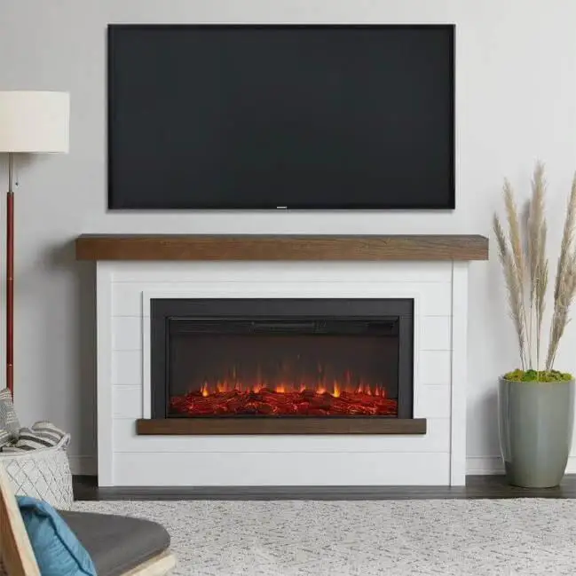 efficiency of the electric fireplace