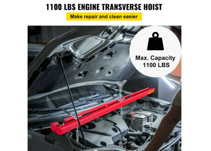 Support De Levage Moteur 5500 Lb (2 Pièces) - En Acier Inoxydable, Pour élingues Et Niveleurs - Mécanique Auto