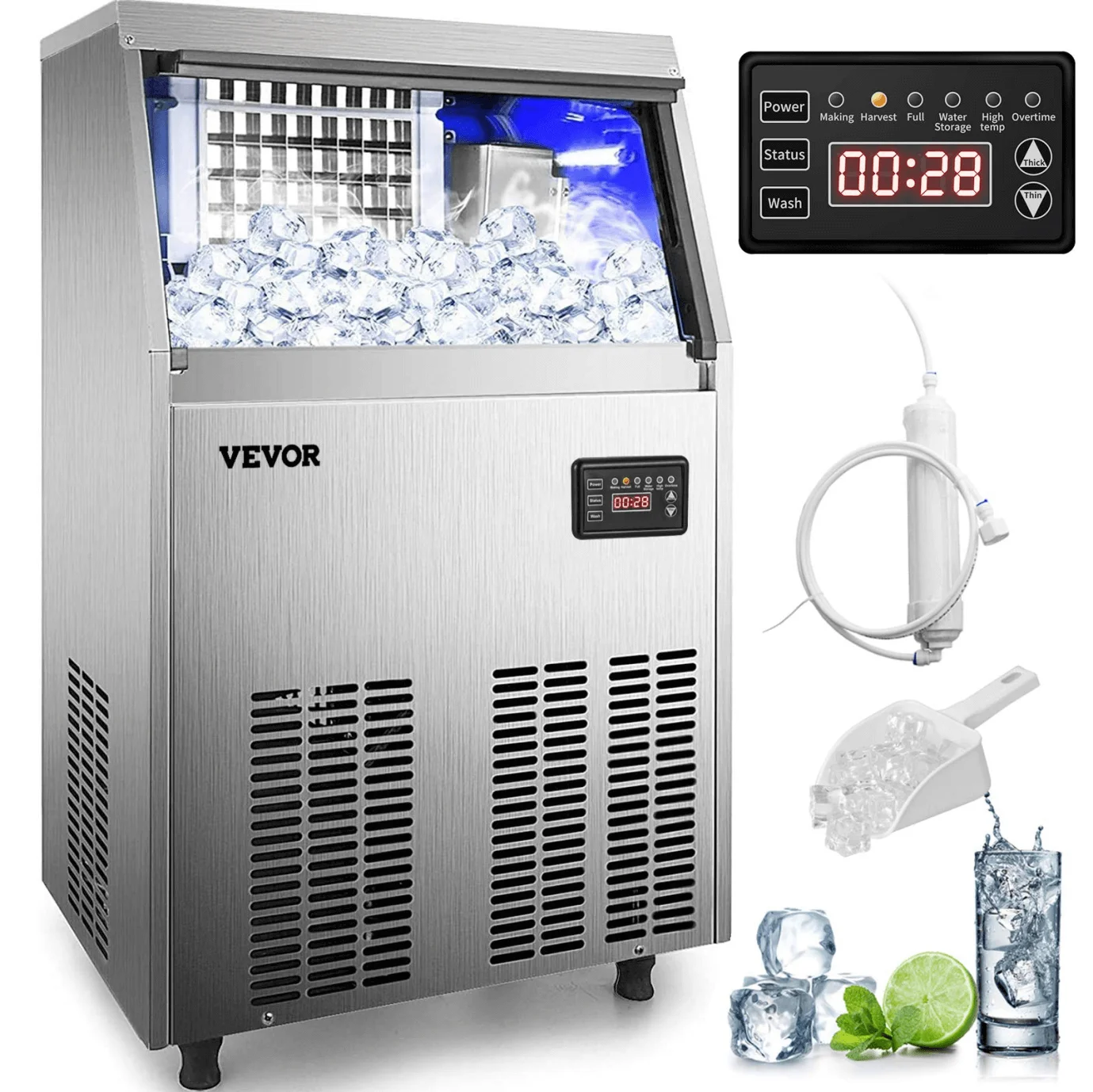 From Water to Ice: Understanding How Ice Makers Work - VEVOR Blog