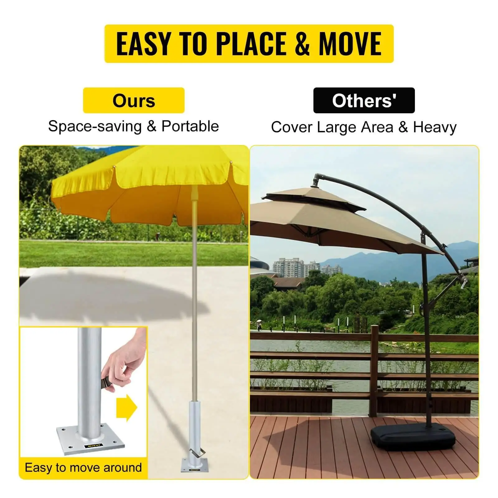 VEVOR umbrella base