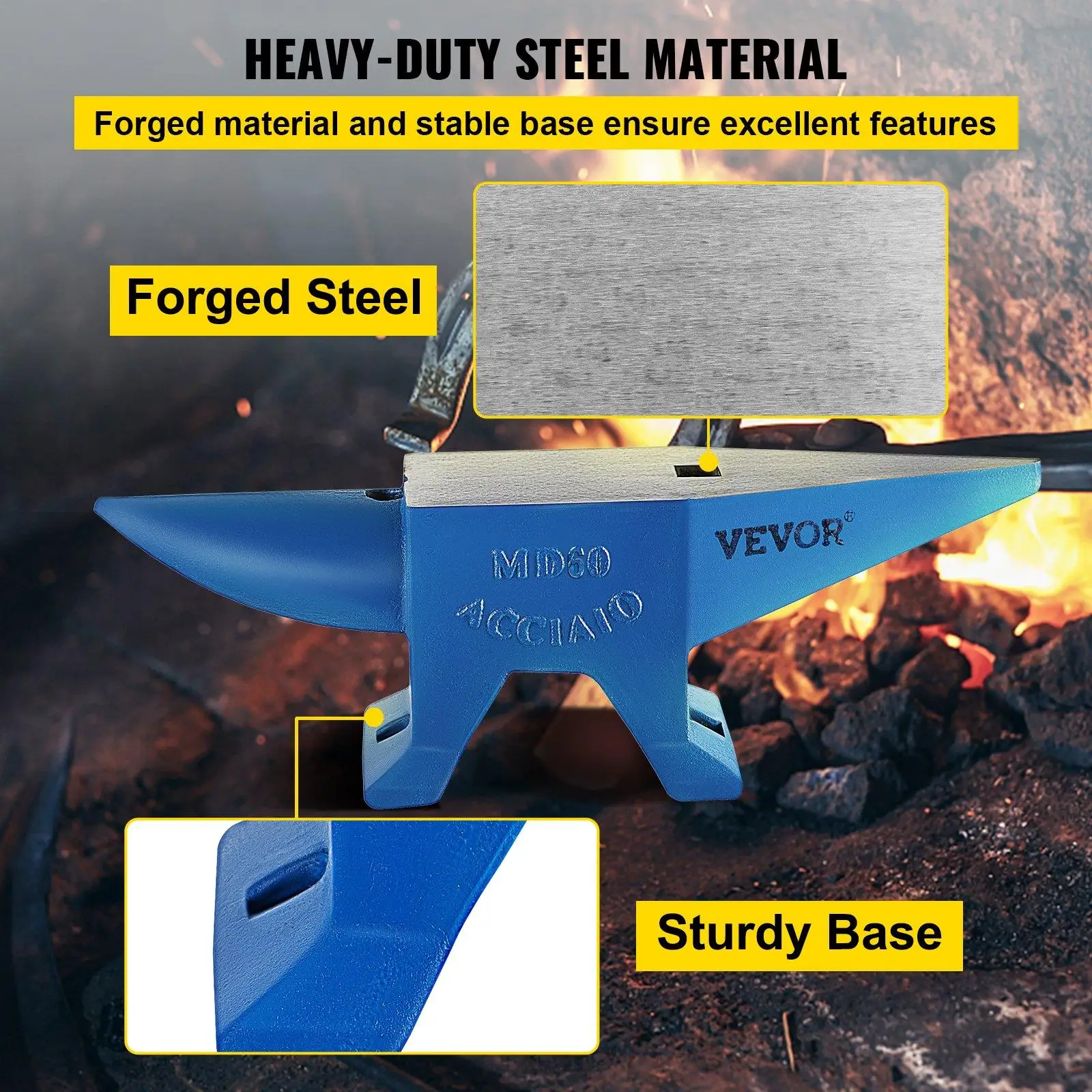 Heavy duty steel material