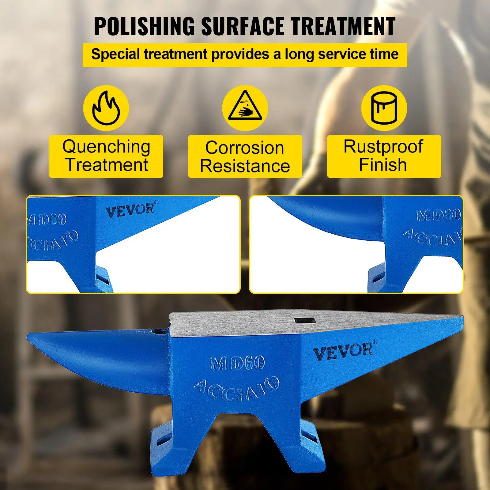 Polishing surface treatment