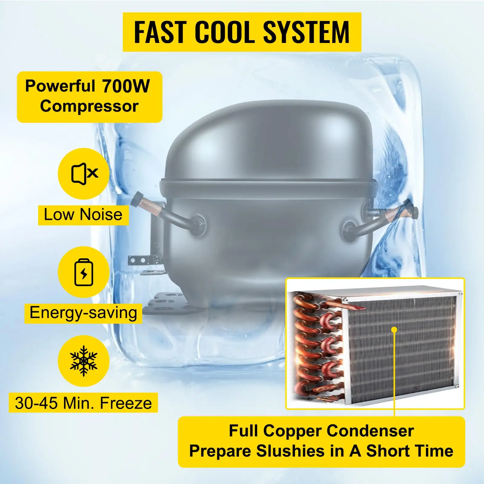 How to Choose the Best Commercial Slush Machine in 2024? VEVOR Blog