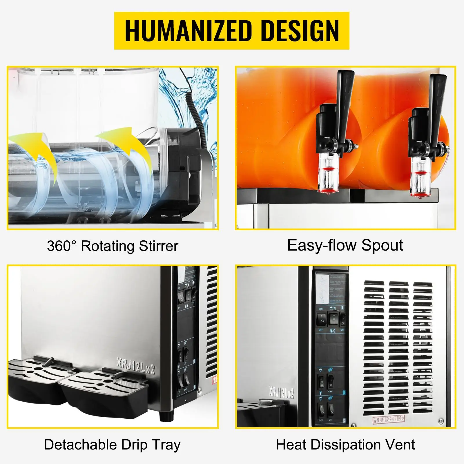 How to Choose the Best Commercial Slush Machine in 2024? VEVOR Blog