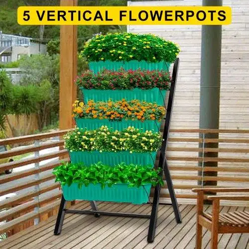 outdoor vertical garden planter