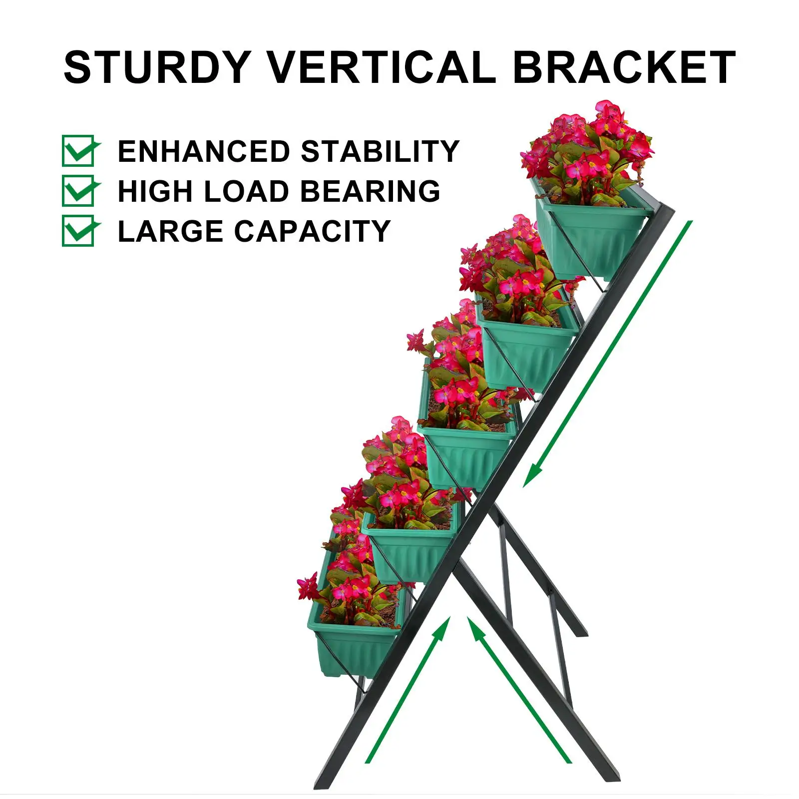 outdoor vertical garden planter