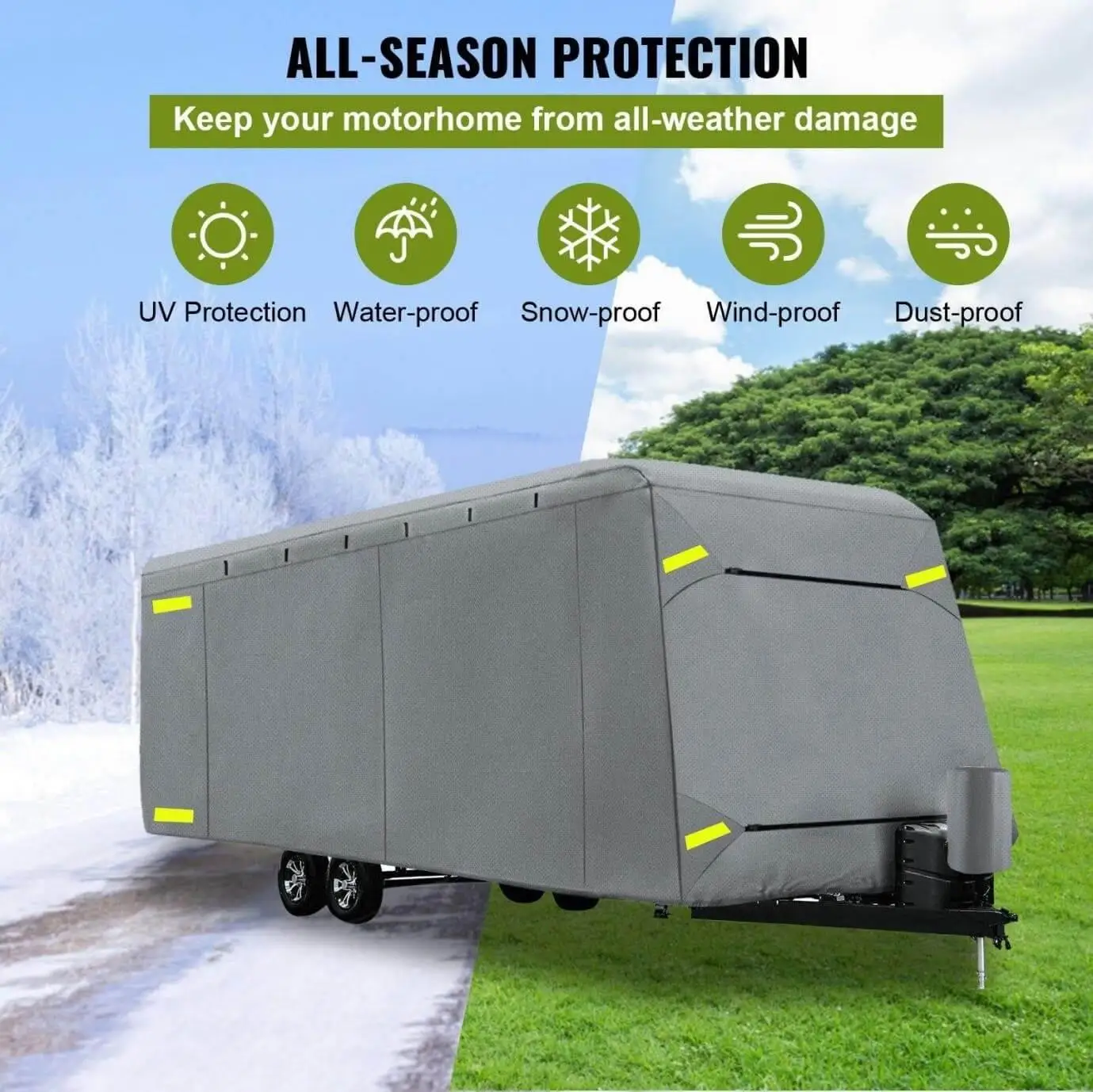 How to Choose the Best Travel Trailer Waterproof RV Covers? VEVOR Blog