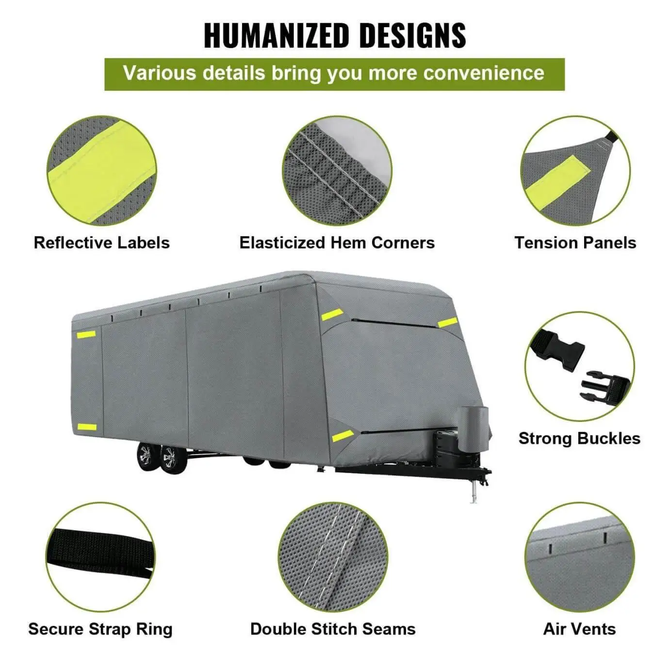 How to Choose the Best Travel Trailer Waterproof RV Covers? VEVOR Blog
