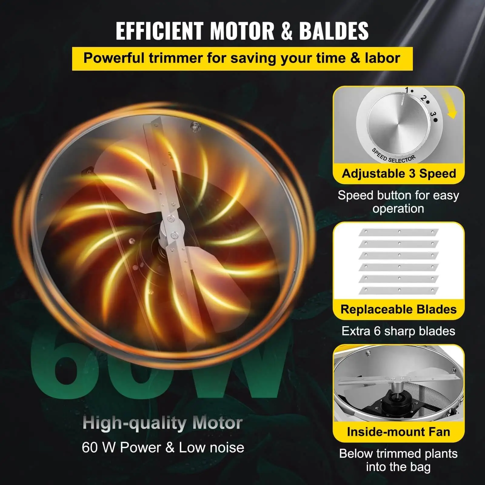 VEVOR electric bud trimmer