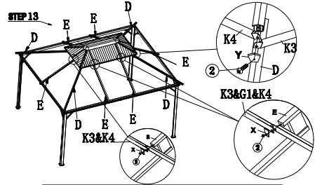 attaching roof panels