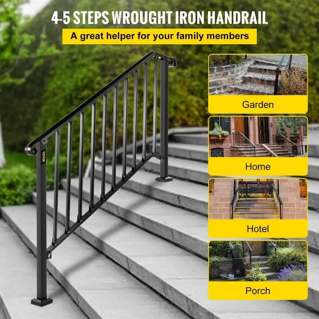 Iron handrail