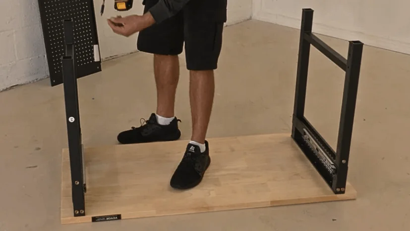 install workbench legs