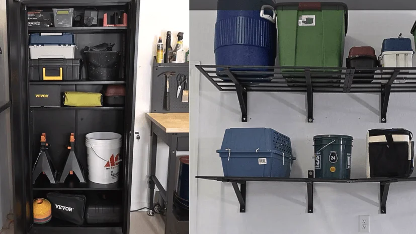 storage for garage organizing