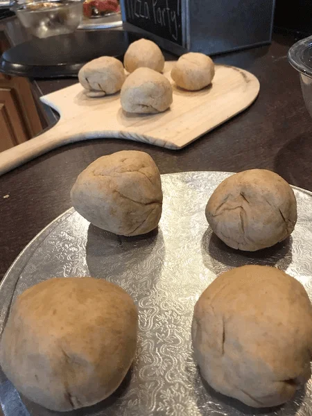 dough at room temperature