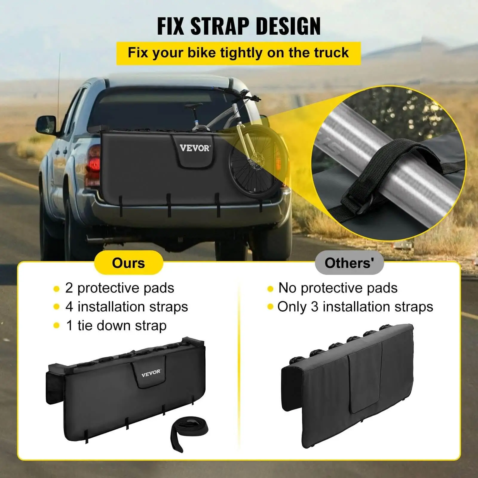 How to choose the Best Tailgate Cover for Bikes in 2024 VEVOR Blog
