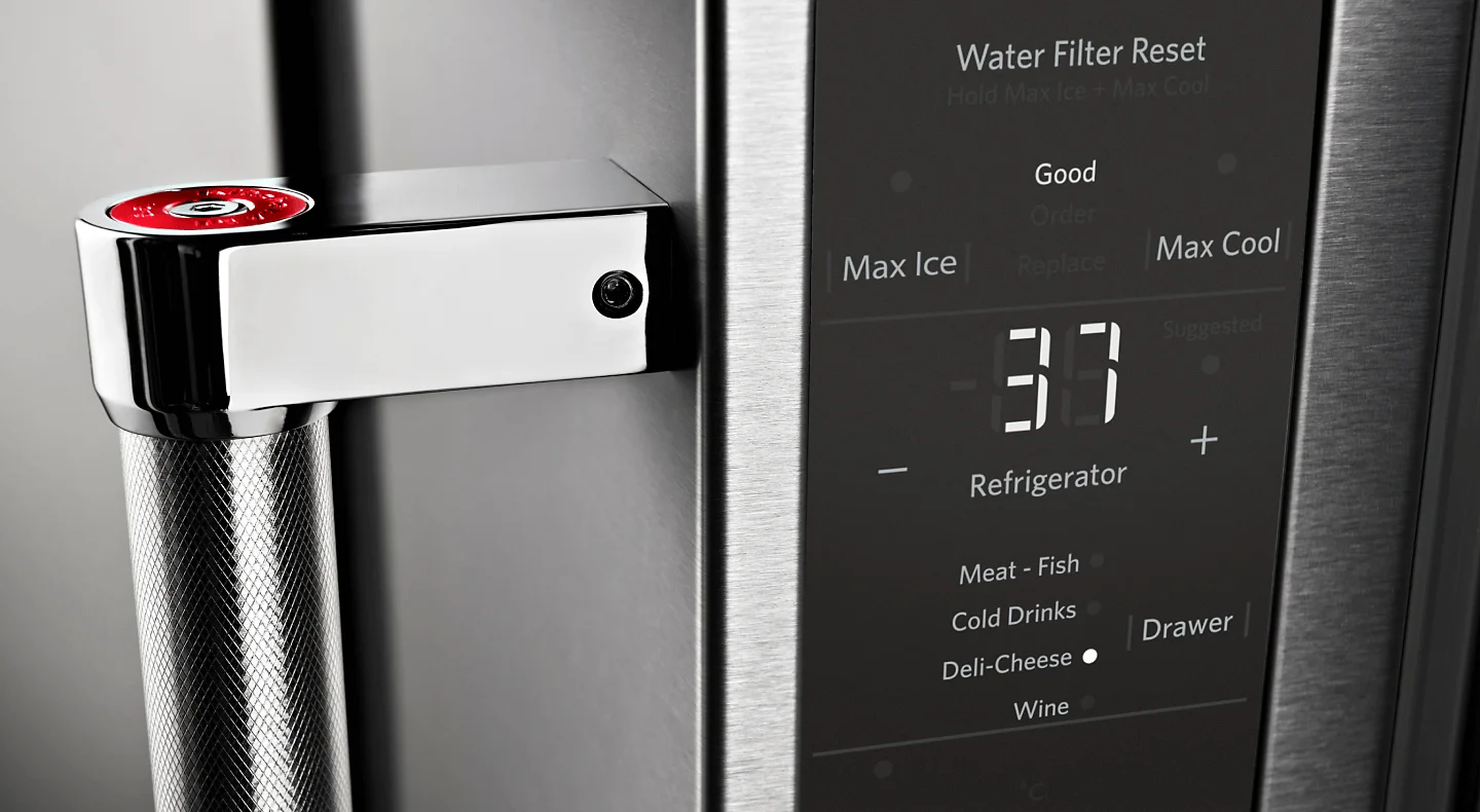 adjust freezer temperature