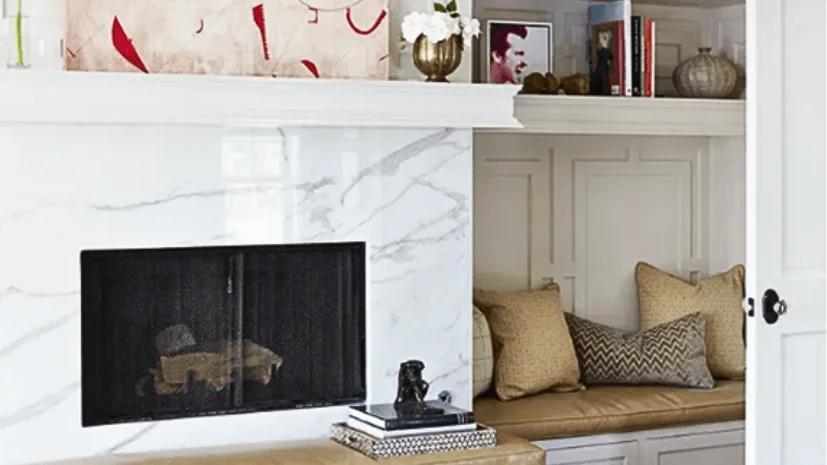 bedroom electric fireplace ideas