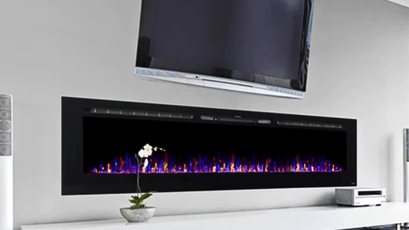 mantel-style electric fireplace ideas