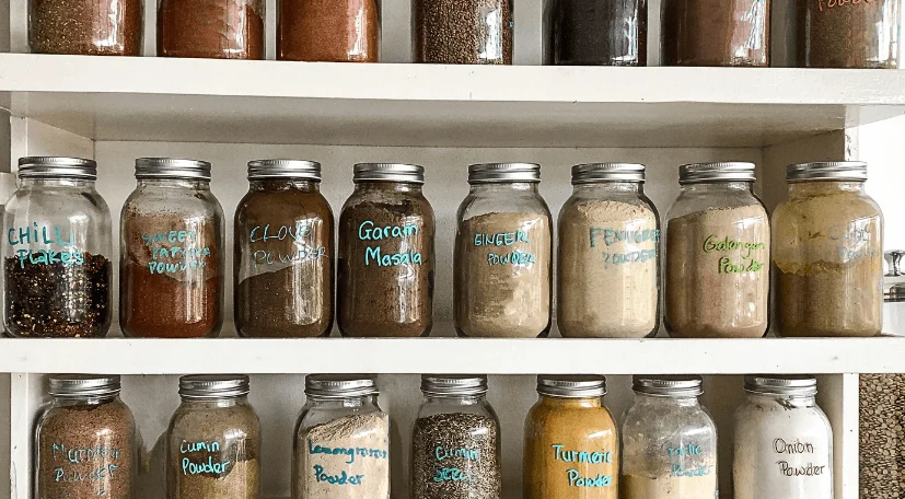 labeled-pantry-shelving