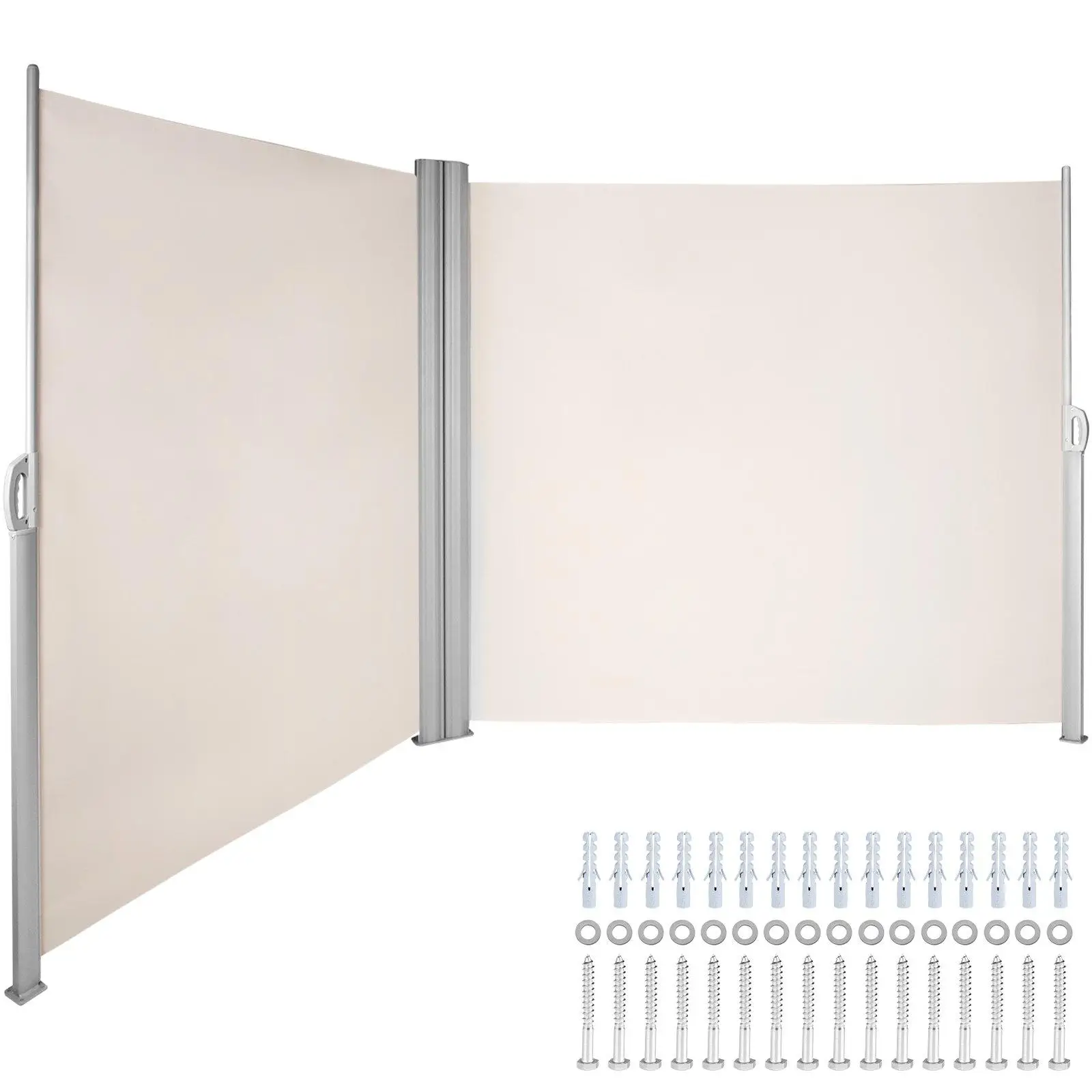 VEVOR retractable fence for side awning and privacy screen