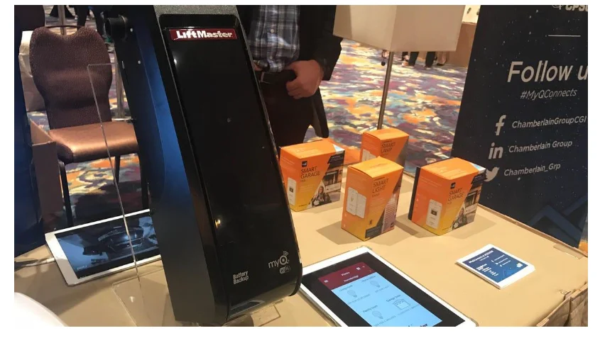 Wall Mount Garage Door Opener Application