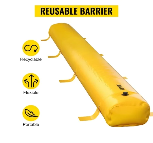 vevor flood bag reusable barrier
