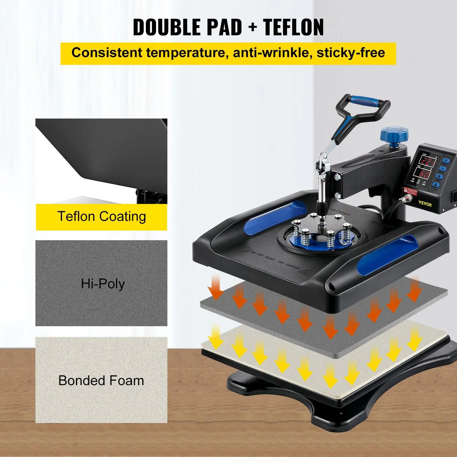 t shirt heat press machine